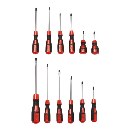 12-Piece Standard Mixed Screwdriver Set