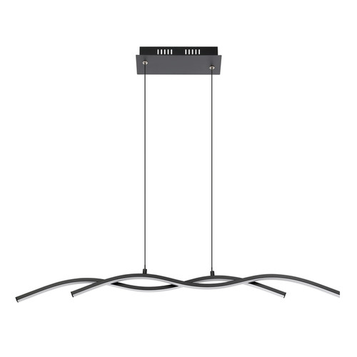 GoodHome LED Pendant Lamp Alani 1850 lm DIM, black