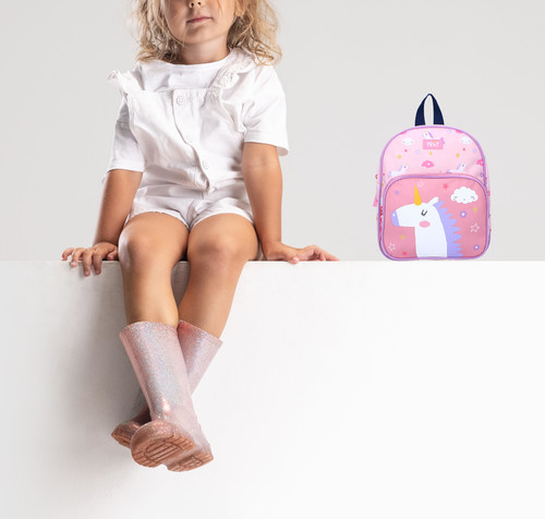 Pret Children's Backpack Preschool Kindness Unicorn pink