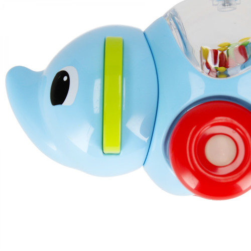 Bam Bam Cartoon Slide Car with Rattle Elephant 6m+