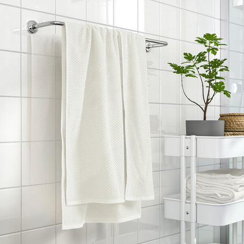 GULVIAL Bath towel, white, 70x140 cm