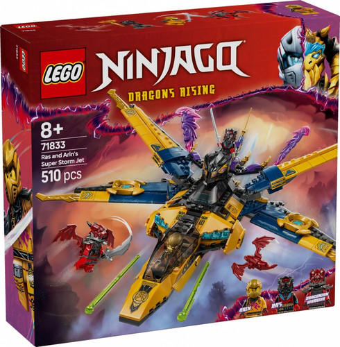 LEGO Ninjago Ras and Arins Super Storm Jet 8+