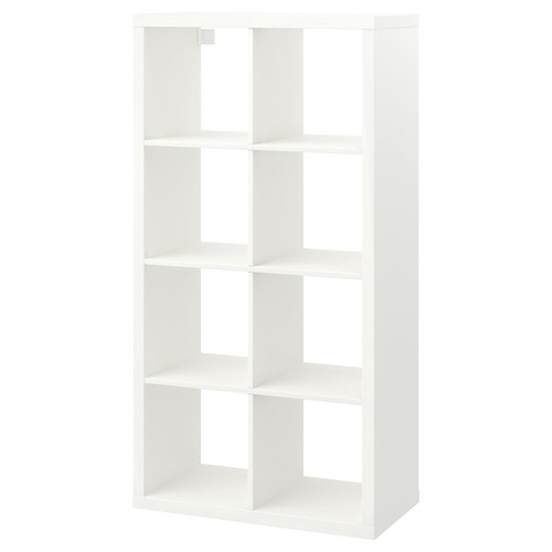 KALLAX Shelf unit, white, 77x147 cm