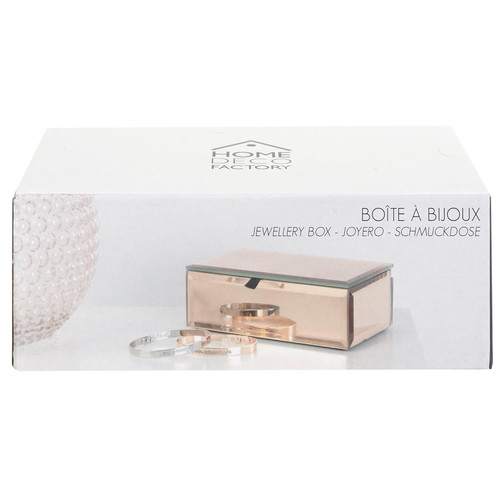 Jewellery Box Golden Rose