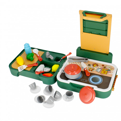Kitchenette Playset Portable 3in1 3+