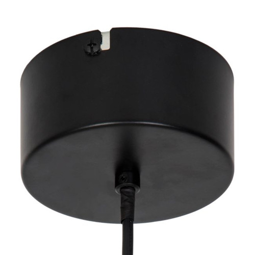 GoodHome Pendant Lamp Daluiz E27, black