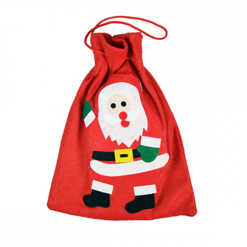 Felt Santa Claus Gift Sack, 27 cm