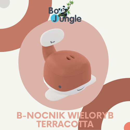 Bo Jungle B-Whale Potty, terracotta, 12m+