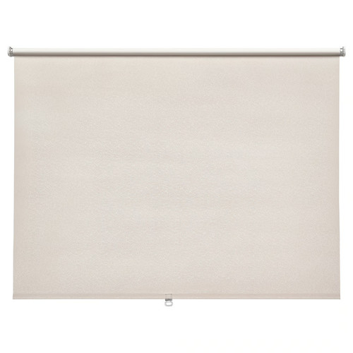 FÖNSTERBLAD Block-out roller blind, beige, 140x155 cm