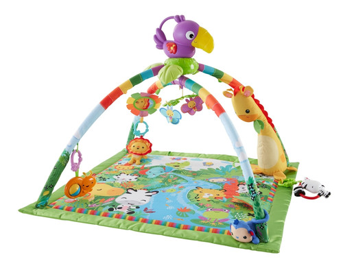 Mattel Rainforest™ Music & Lights Deluxe Gym DFP08 0+