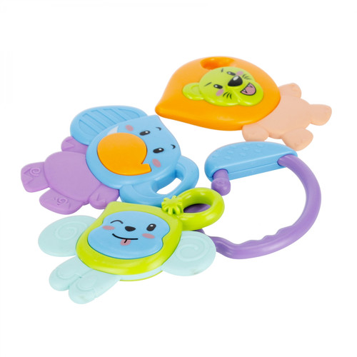 Bam Bam Rattle Saari 4in1, assorted colours, 4m+