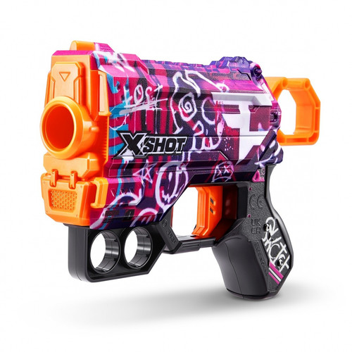 ZURU X-Shot Launcher Skins Menace Faze 4 Darts, assorted, 8+