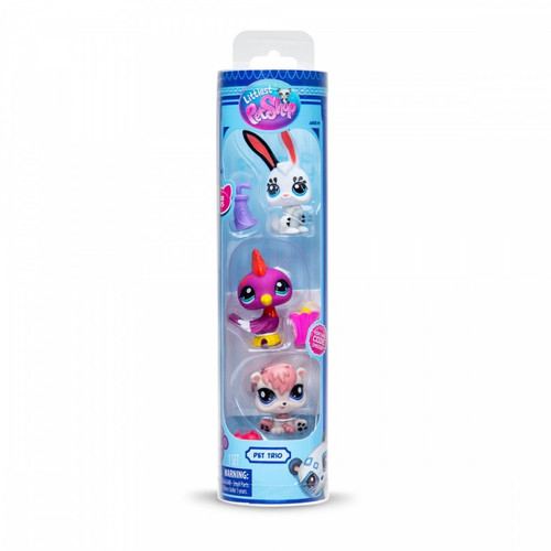 Littlest Pet Shop 3-pack, 1 set, assorted, 4+