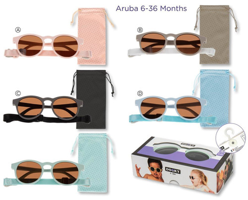 Dooky Sunglasses Aruba 6-36m, pink