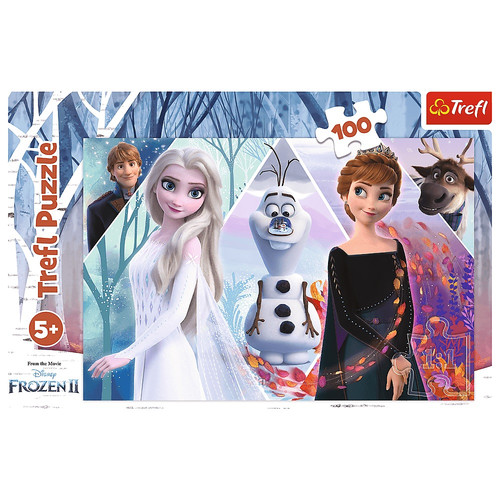 Trefl Children's Puzzle Frozen II Enchanted World 100pcs 5+