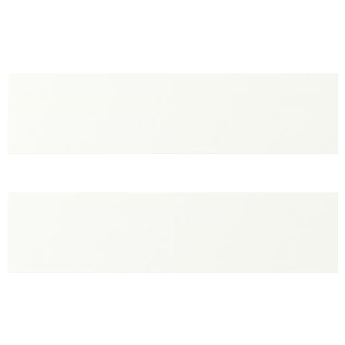 VALLSTENA Drawer front, white, 40x10 cm