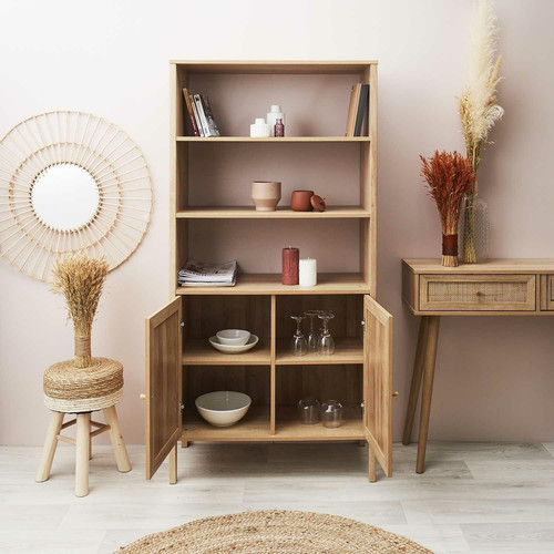 Shelving Unit with Cabinet Bali