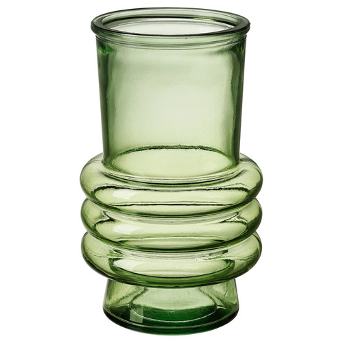 MYRMOSAIK Vase, green, 17 cm