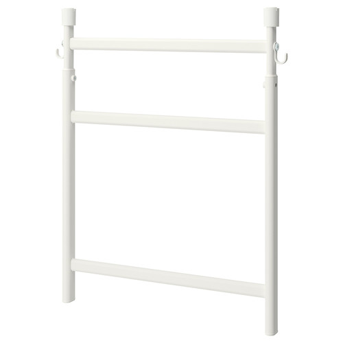 SUNNERSTA Adjustable rack with hooks
