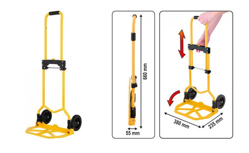 Vorel Hand Truck Trolley Folding 60kg