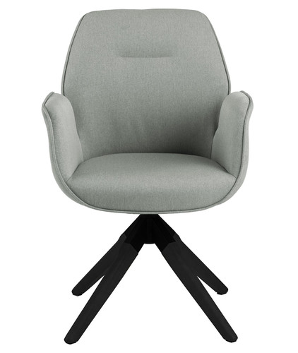 Swivel Chair Aura, auto return, light grey