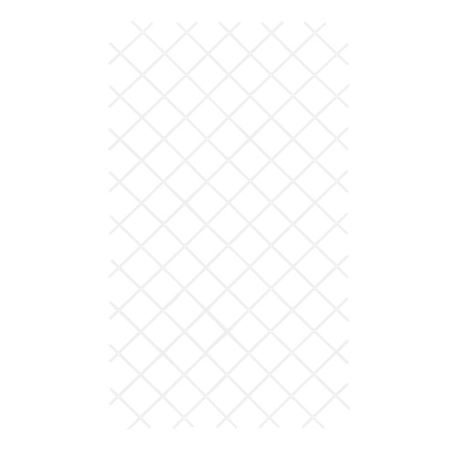 PVC Trellis Panel 100 x 200 cm, white