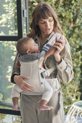 BABYBJORN Baby Carrier Harmony 3D Mesh, Cream