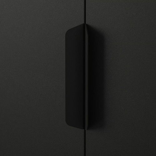 TROTTEN Cabinet combination, anthracite, 140x173 cm