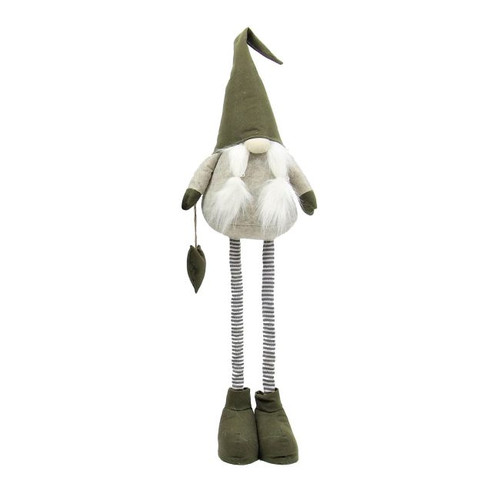 Christmas Gnome with Telescopic Legs 87-128cm, 1pc, assorted colours