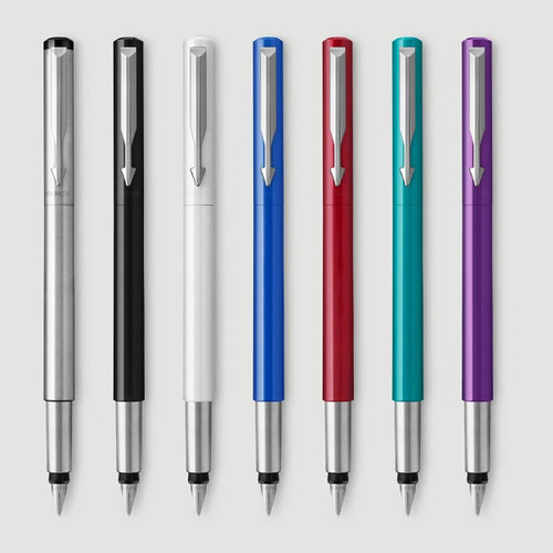 Parker Vector Stainless Steel Fountain Pen