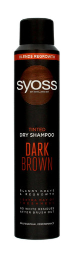 Schwarzkopf Syoss Dry Shampoo Dark Brown 200ml