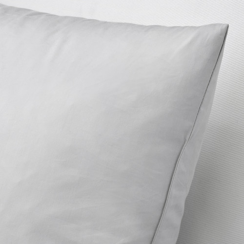 FJÄDRAR Cushion pad, grey, 40x58 cm