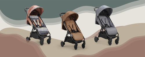 Elodie Details Stroller MONDO - Caramel Brown, up to 22kg