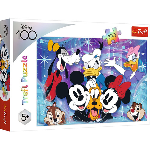 Trefl Children's Puzzle Happy Disney World 100pcs 5+