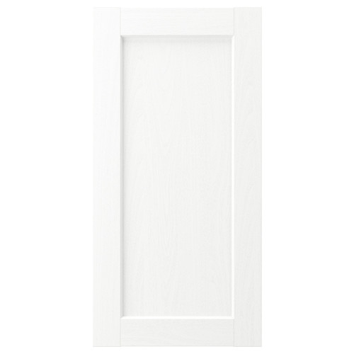 ENKÖPING Door, white wood effect, 40x80 cm