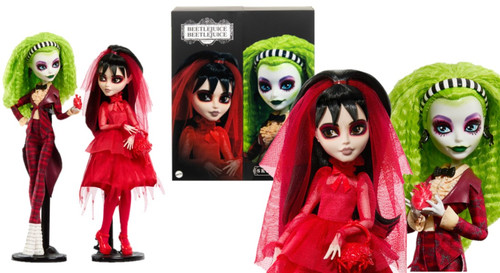 Monster High Skullector Beetlejuice Beetlejuice 2-doll Set HYV96 14+