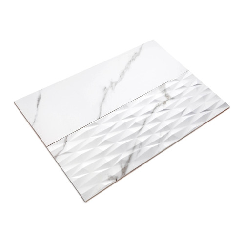 Glazed Tile Carrara 31.6 x 90 cm, pearl, 1.138 m2