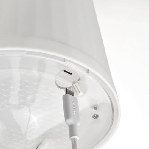 LAMPAN LED portable lamp, battery-operated adjustable colour/outdoor white, 24 cm