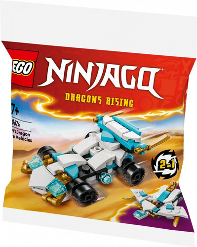 LEGO Ninjago Zane's Dragon Power Vehicles 7+