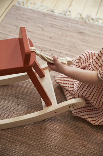 Kid's Concept Rocking horse orange red CARL LARSSON 18m+