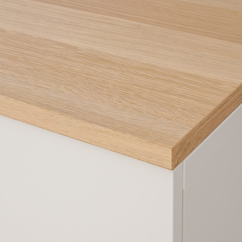 BESTÅ Storage combination with drawers, white, Lappviken/Stubbarp white, 180x42x76 cm