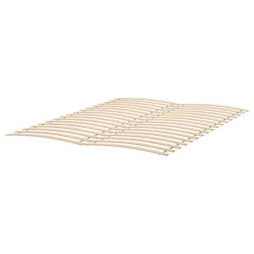 MALM Bed frame with mattress, white/Åbygda medium firm, 160x200 cm