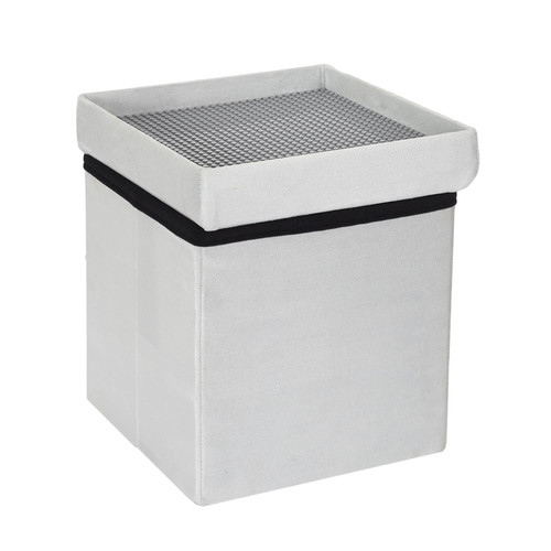 Pouffe Legina, grey