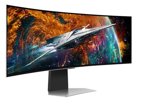 Samsung 49" Curved Gaming Monitor LS49CG950SUXDU OLED DQHD 1xHDMI 1xDP 3xUSB 0.03ms