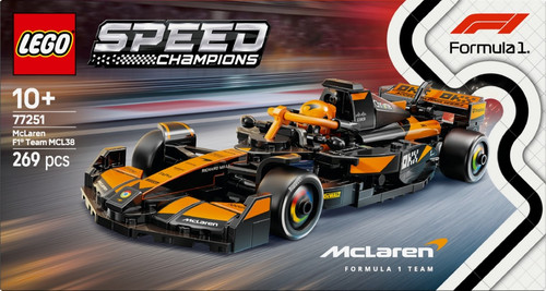 LEGO Speed Champions McLaren F1® Team MCL38 Race Car 10+