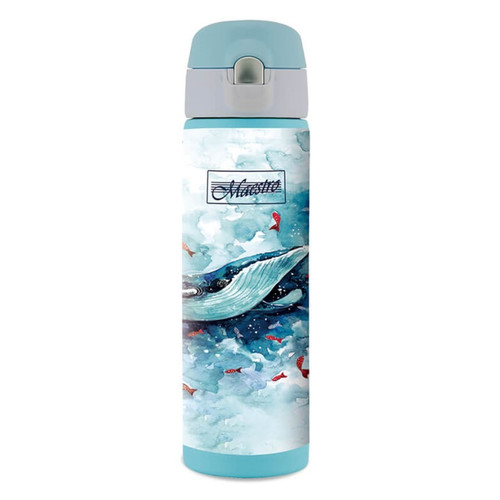 Feel Maestro 400ml Stainless Steel Thermal Mug "WHALE" MR-1634-A