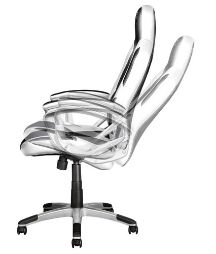 Trust GXT 705W Ryon Gaming Chair, white