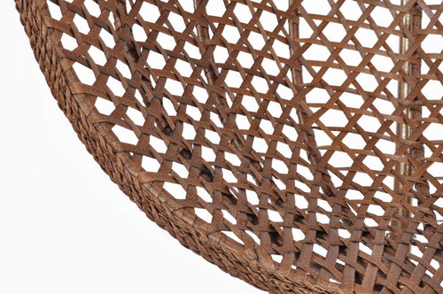 Hanging Cocoon Chair BALI, in-/outdoor, brown