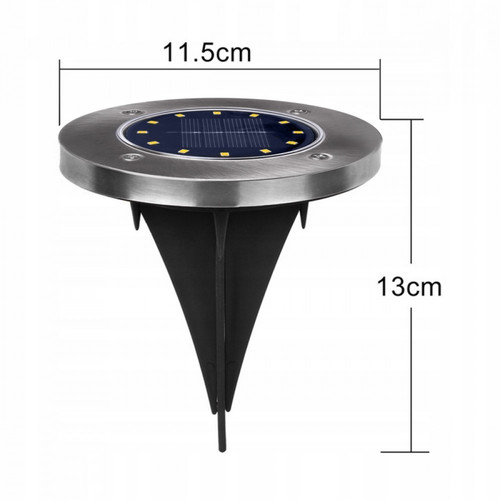 MacLean Solar Pathway Light MCE318 LED IP44 12 SMD 4000K