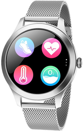 Garett Smartwatch Women Naomi Pro, silver